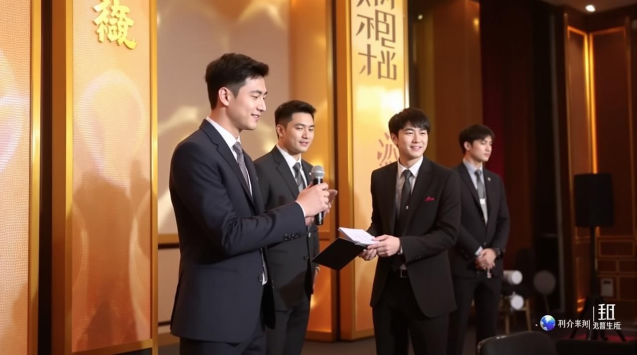 桃花视频新签约演员发布会盛大举行,五位新星正式亮相